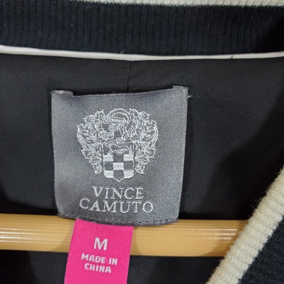 Vince Camuto Animal Whispers Zip-Front Bomber - Picture 3 of 4